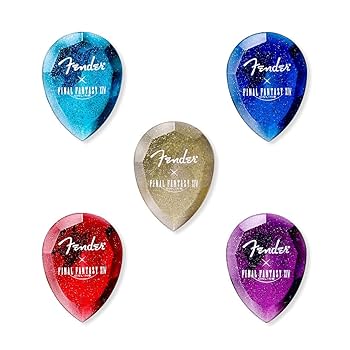 Amazon | Fender FINAL FANTASY XIV CRYSTAL SHARDS ピック